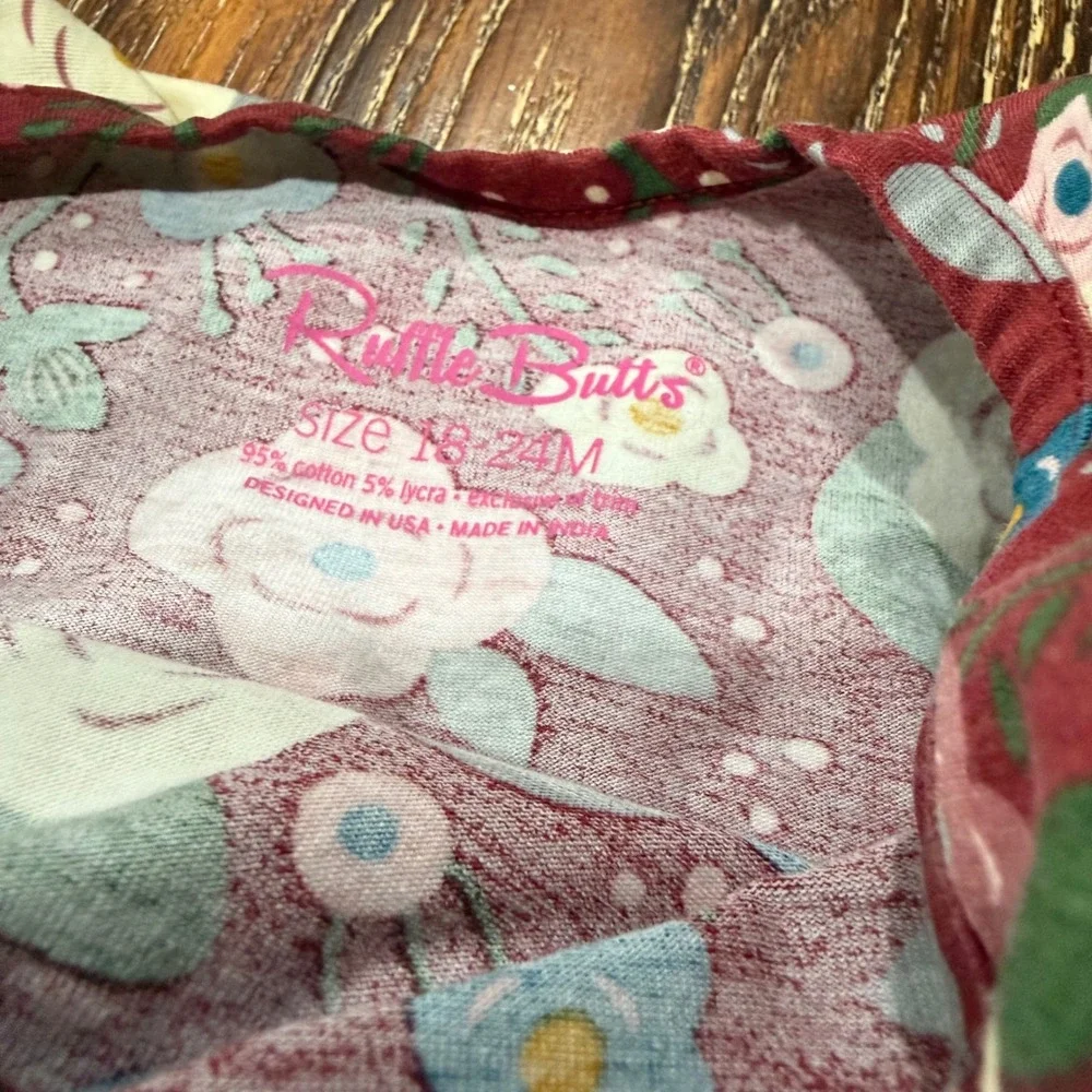 Rufflebutts floral dress
